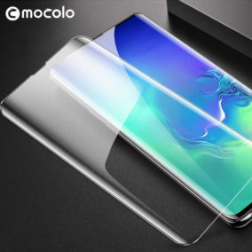 Folie de Sticla Samsung S10, Mocolo 3D UV Glass - Full Cover - Clear