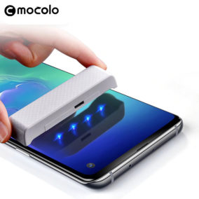 Folie de Sticla Samsung S10, Mocolo 3D UV Glass - Full Cover - Clear